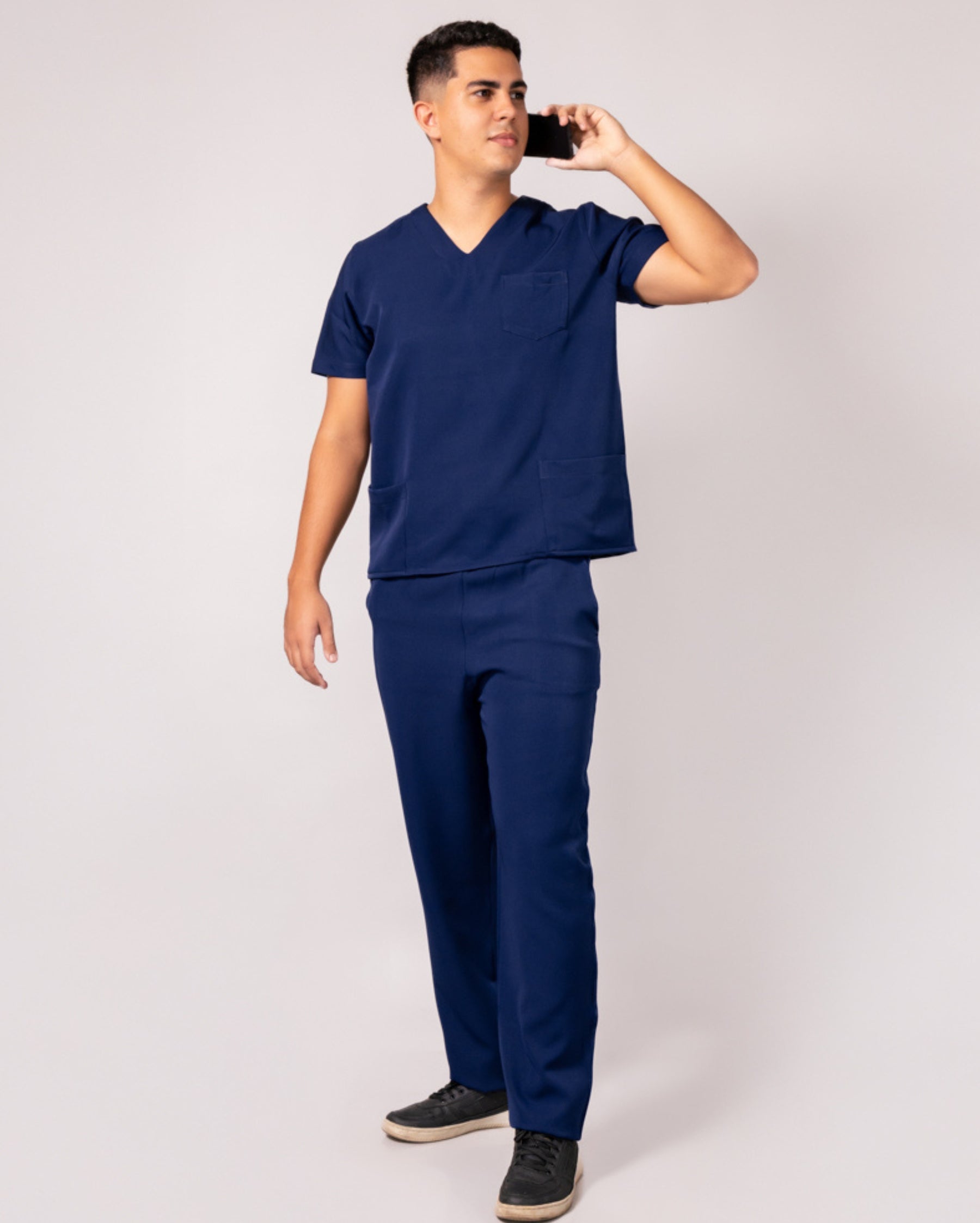 Scrub Âmbar Masculino - Azul Marinho
