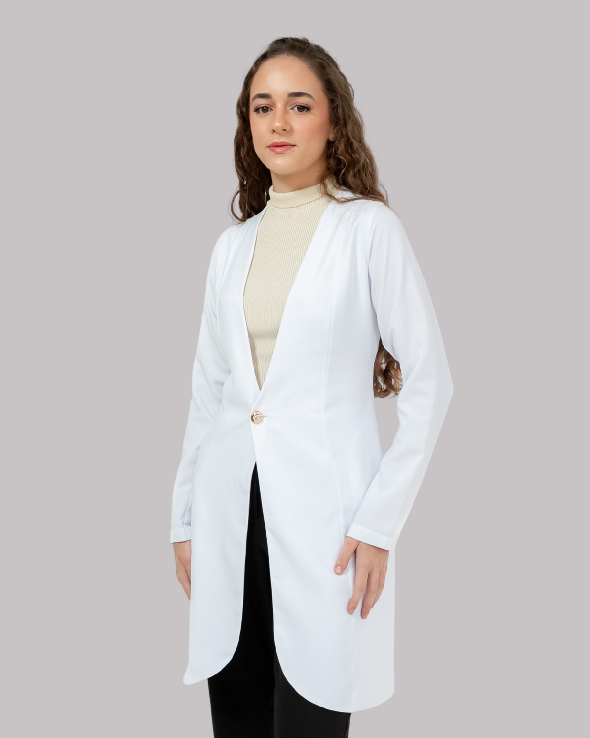 Jaleco Cristal Feminino - Branco