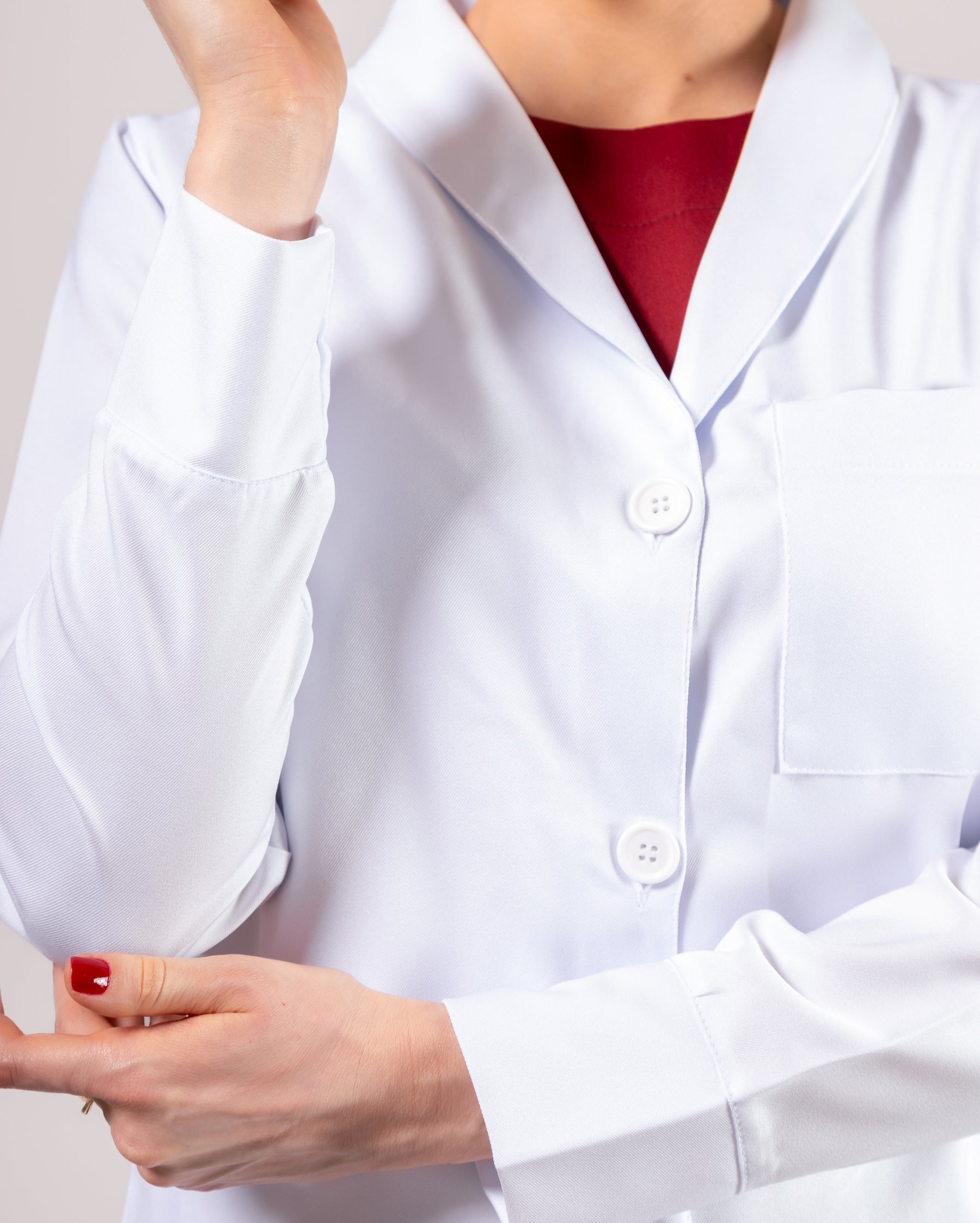 Jaleco Jade Feminino - Branco