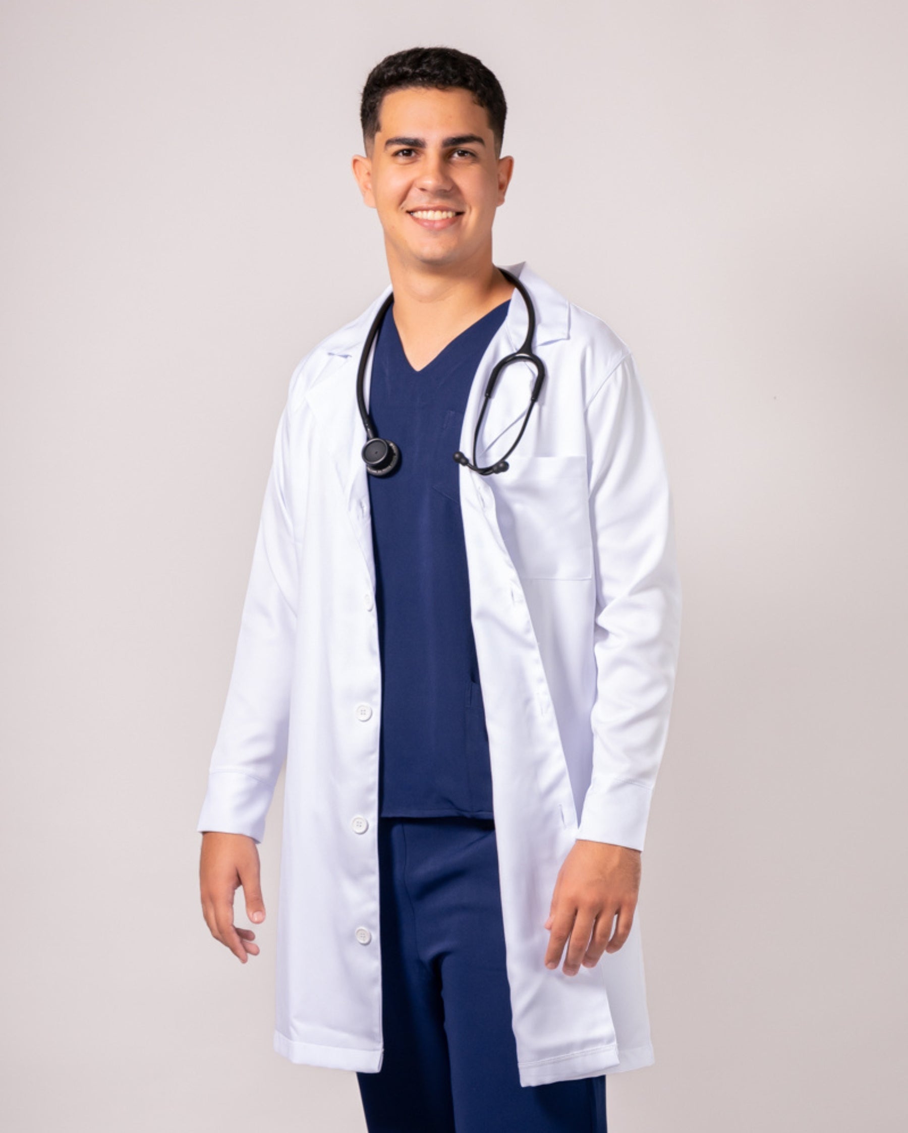 Jaleco Citrino Masculino - Branco