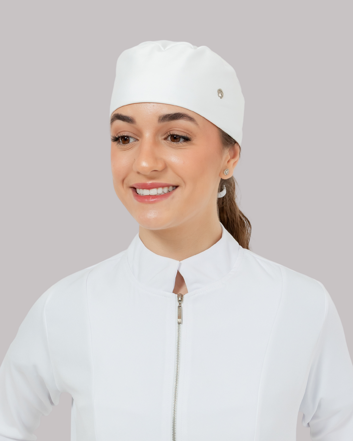 Touca Unissex -  Branca