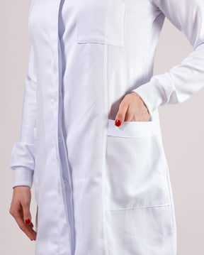 Jaleco Topázio Feminino - Branco