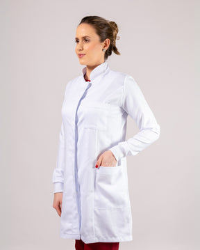 Jaleco Topázio Feminino - Branco