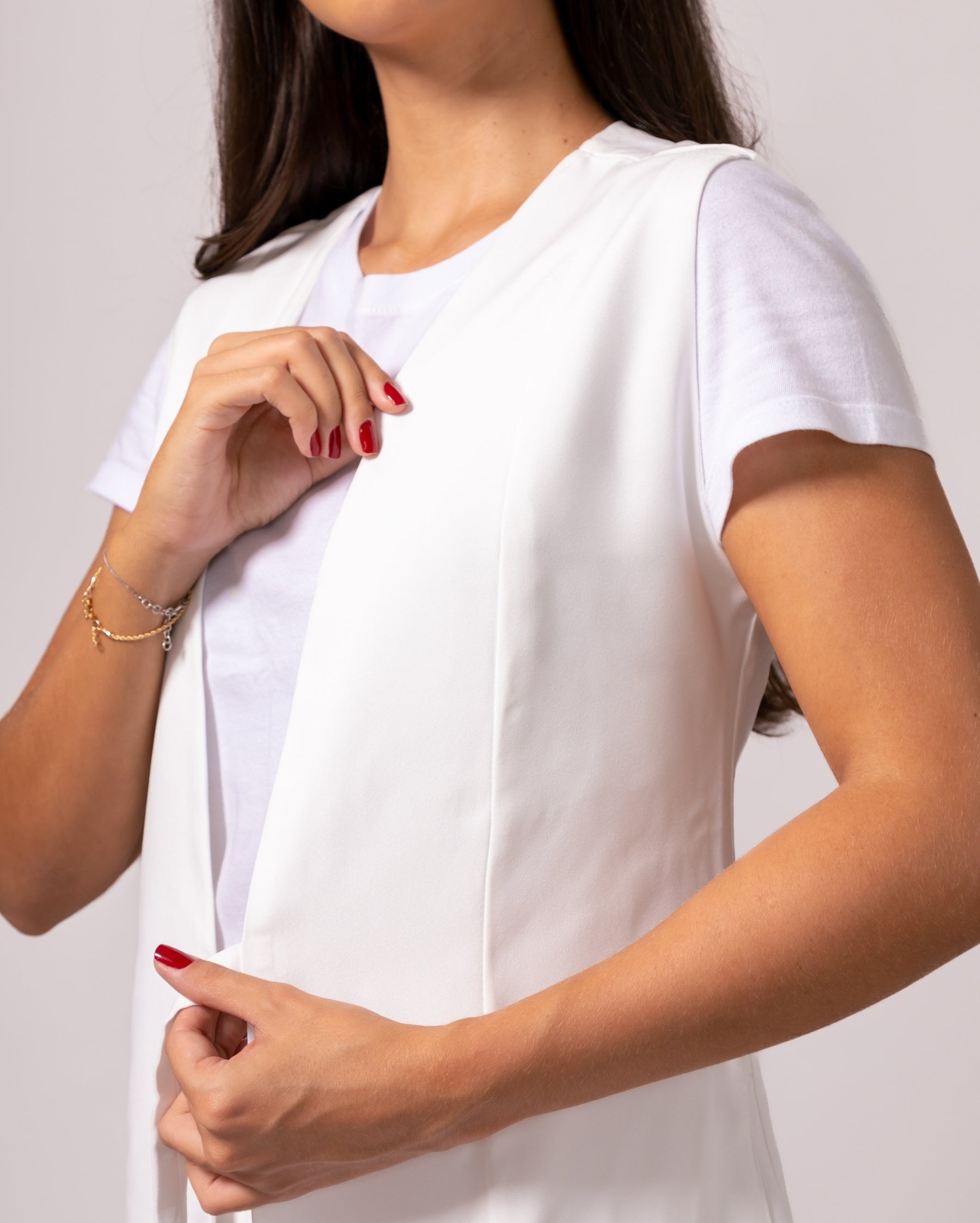 Colete Esmeralda Alfaiataria - Off White