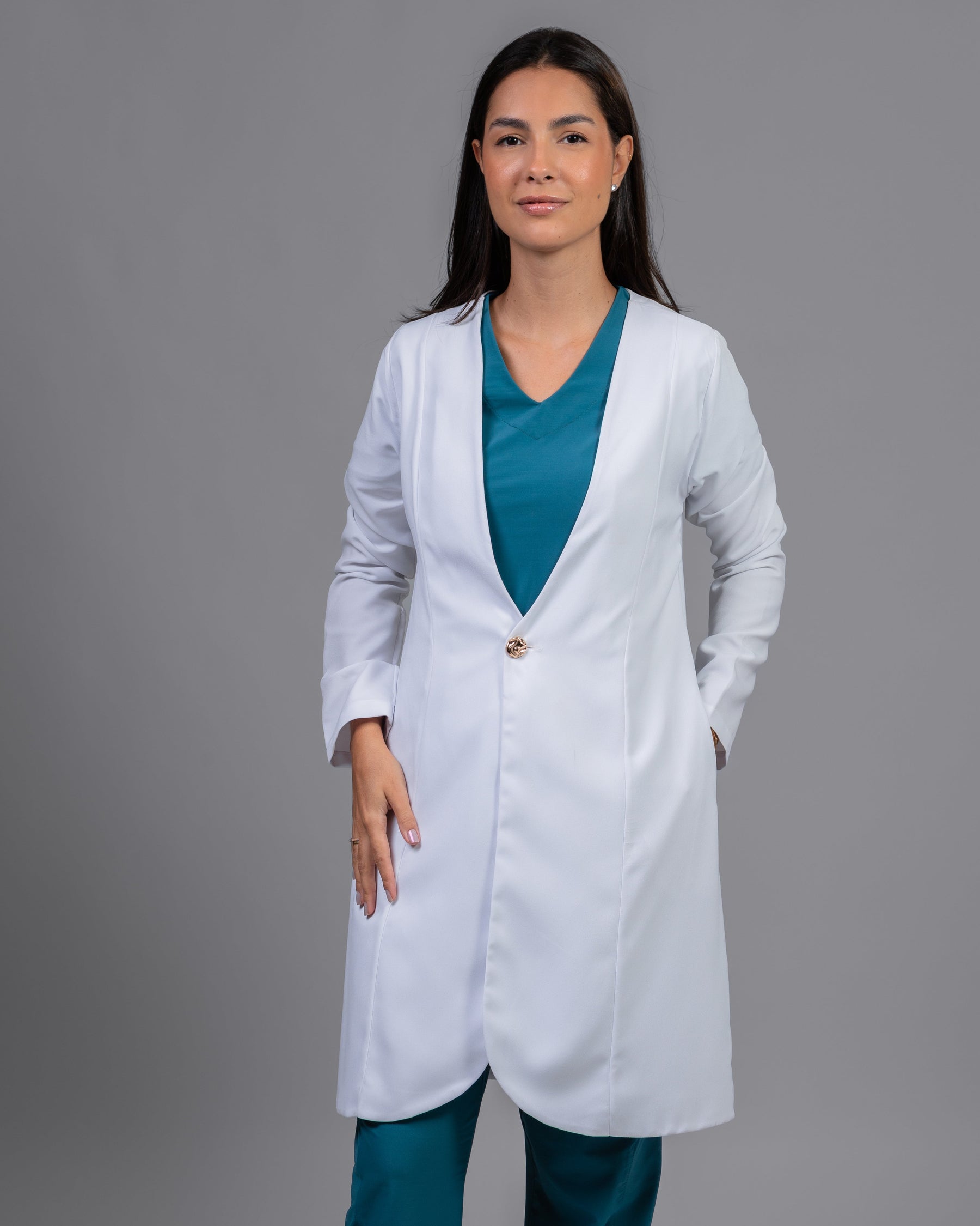 Jaleco Cristal Feminino - Branco