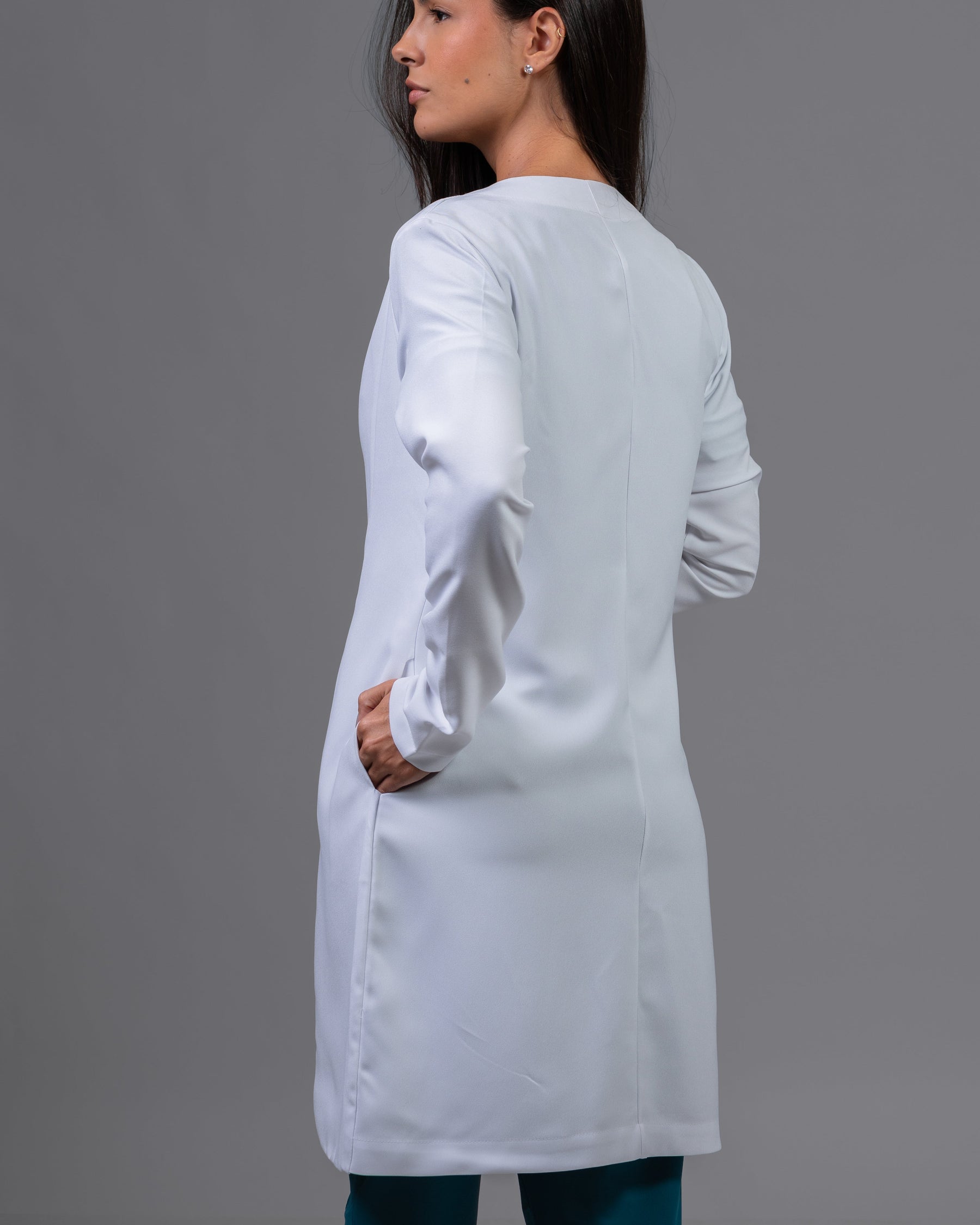 Jaleco Cristal Feminino - Branco