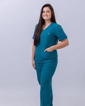 Scrub Turmalina Feminino - Verde