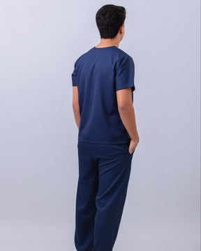 Scrub Âmbar Masculino - Azul Marinho