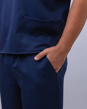 Scrub Âmbar Masculino - Azul Marinho