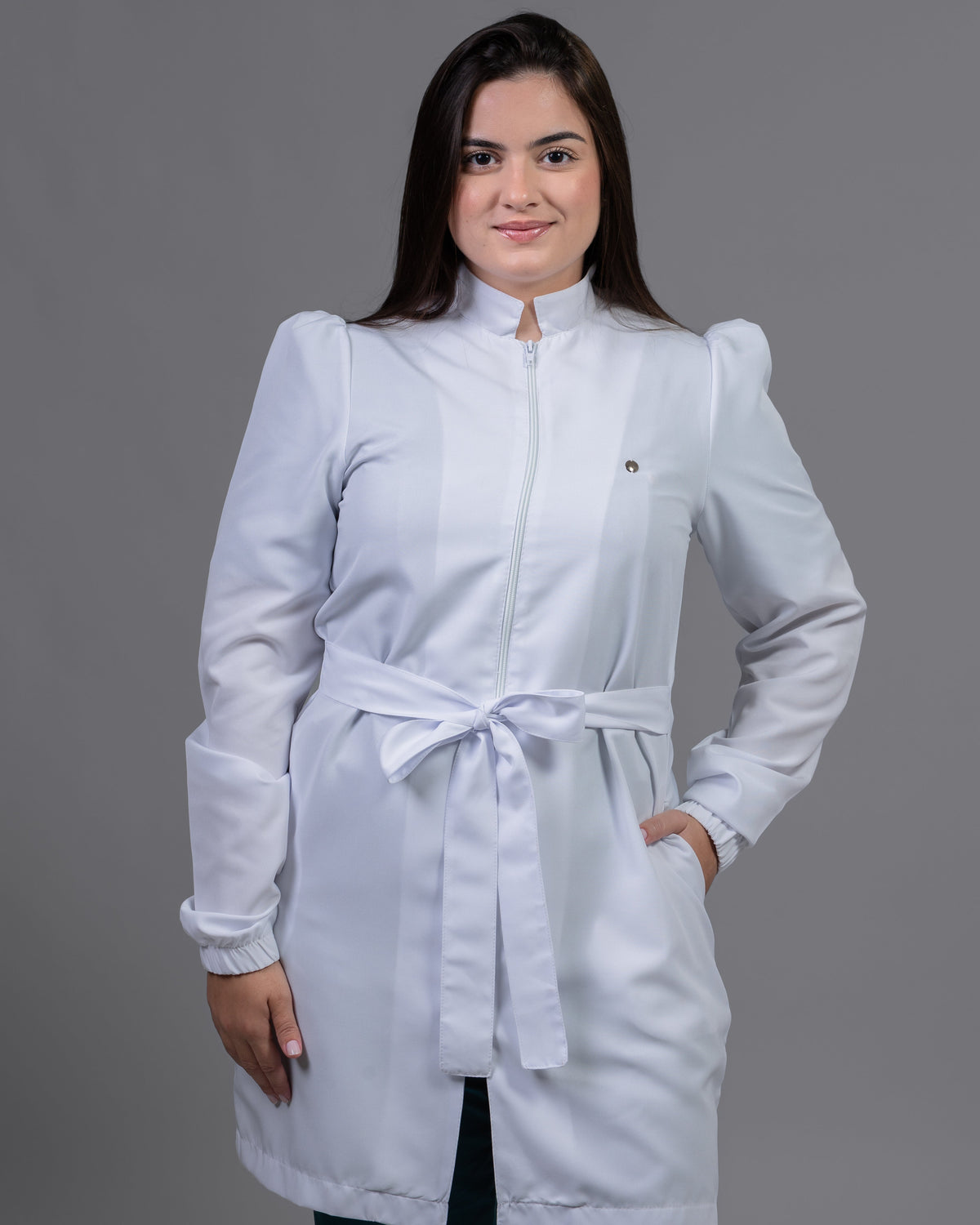 Jaleco Ametista Feminino - Branco