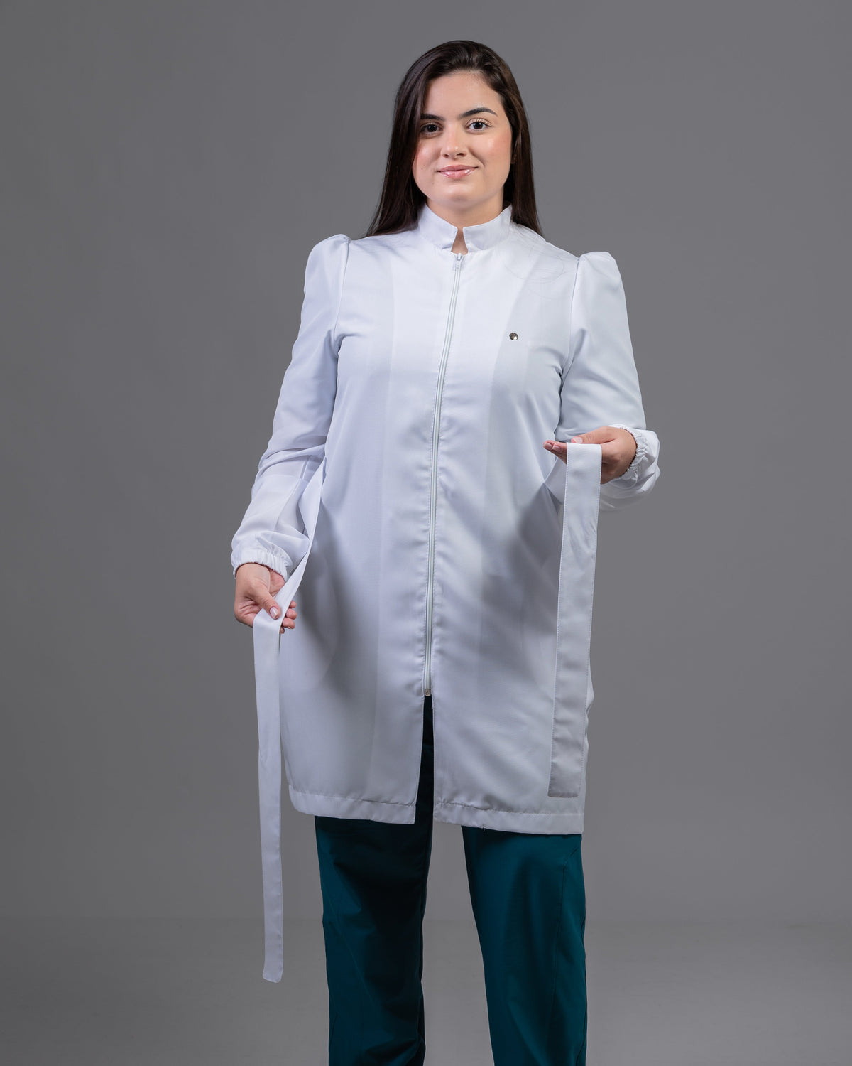 Jaleco Ametista Feminino - Branco