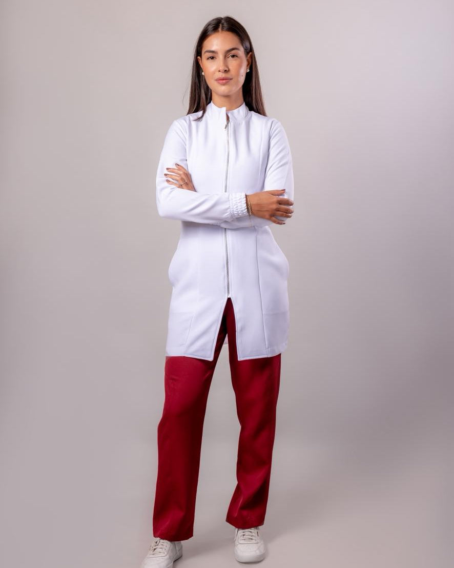 Jaleco Ágata Feminino - Branco