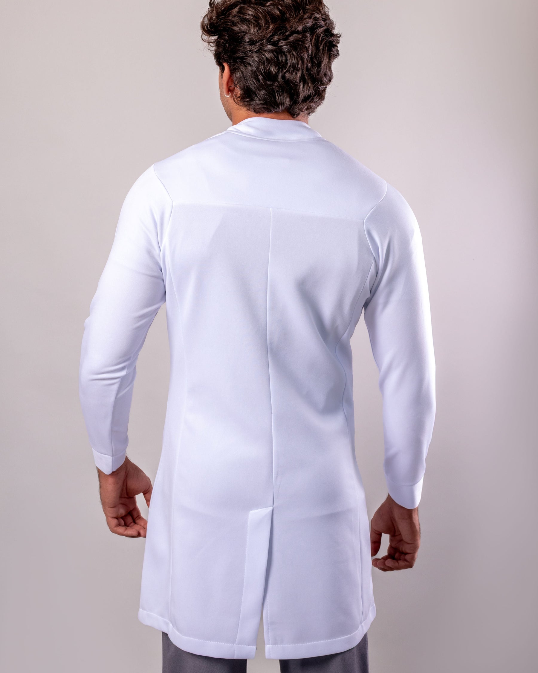 Jaleco Jaspe Masculino - Branco