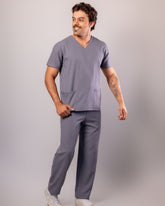 Scrub Opala Masculino - Cinza