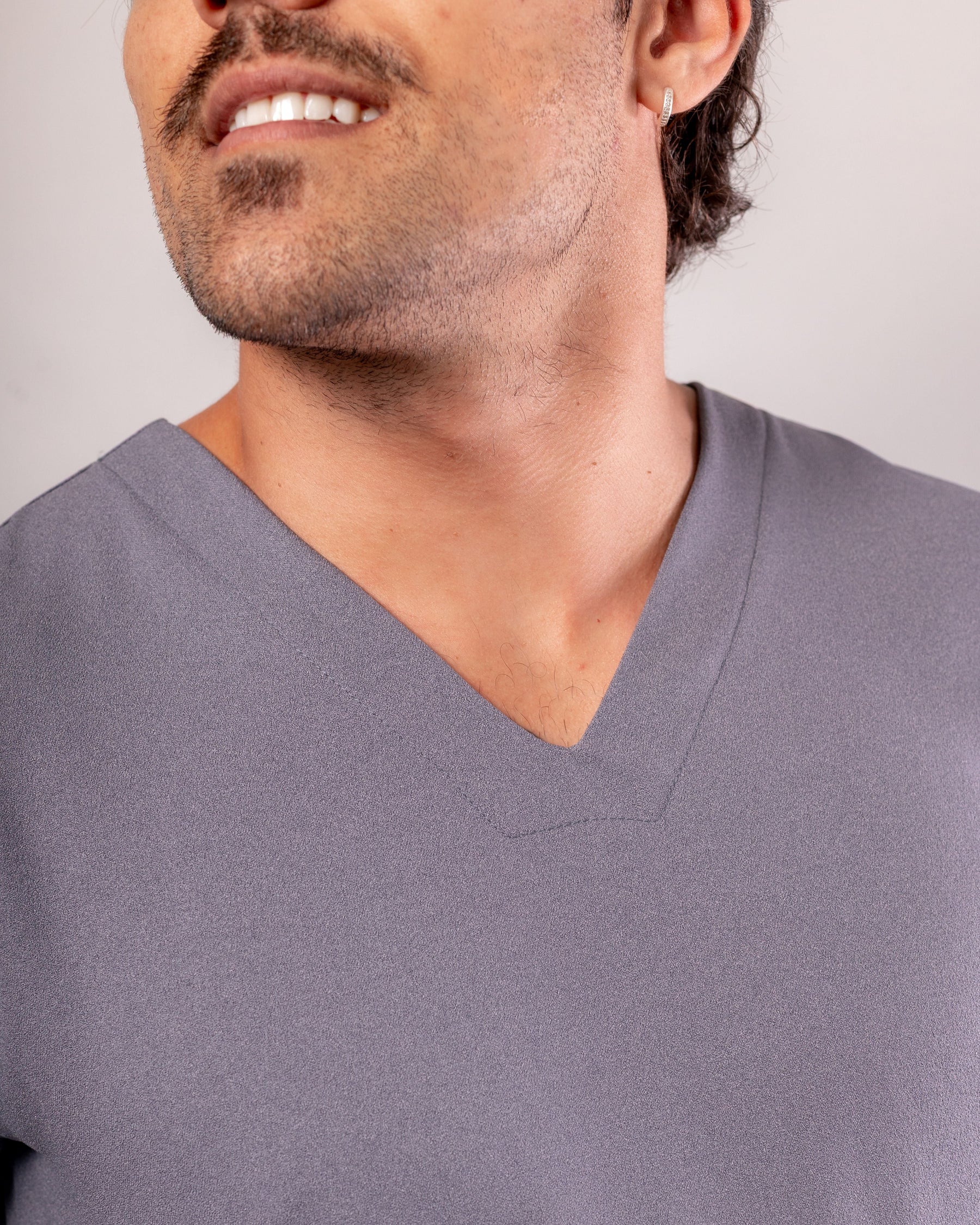 Scrub Opala Masculino - Cinza