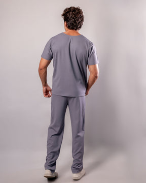 Scrub Opala Masculino - Cinza