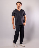 Scrub Âmbar Masculino - Preto