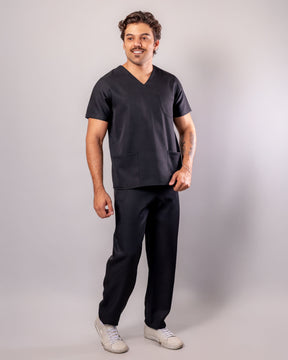Scrub Âmbar Masculino - Preto
