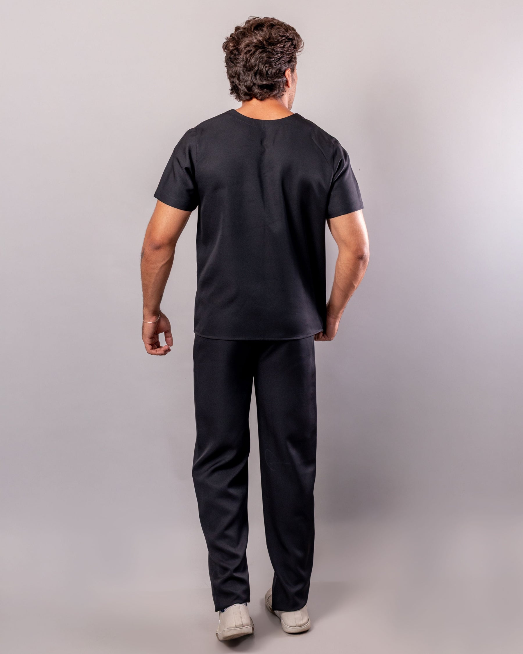 Scrub Âmbar Masculino - Preto