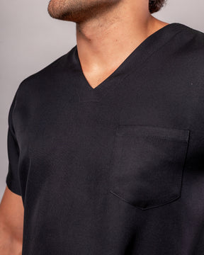 Scrub Âmbar Masculino - Preto