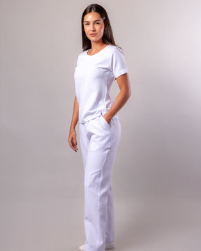 Scrub Pérola Feminino - Branco