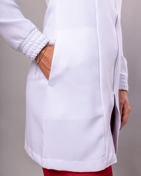 Jaleco Ágata Feminino - Branco