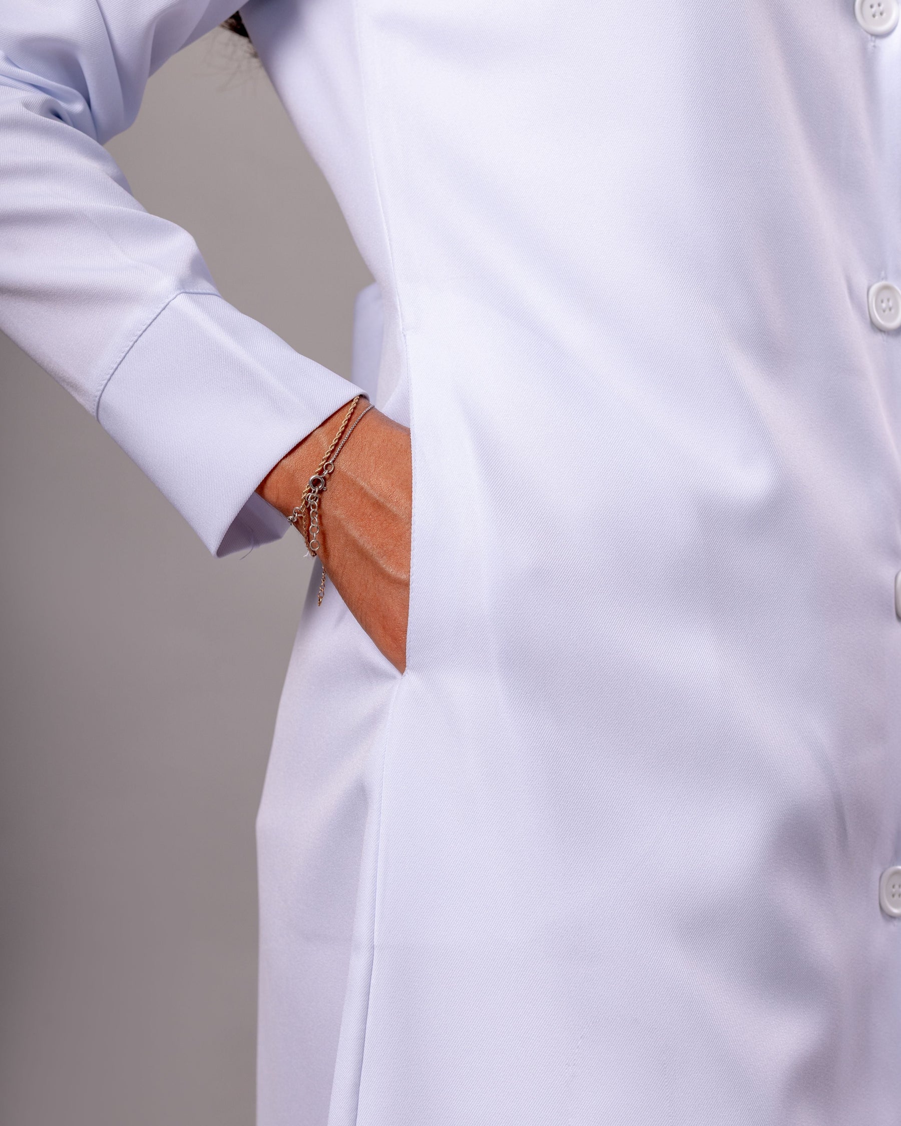 Jaleco Jade Feminino - Branco