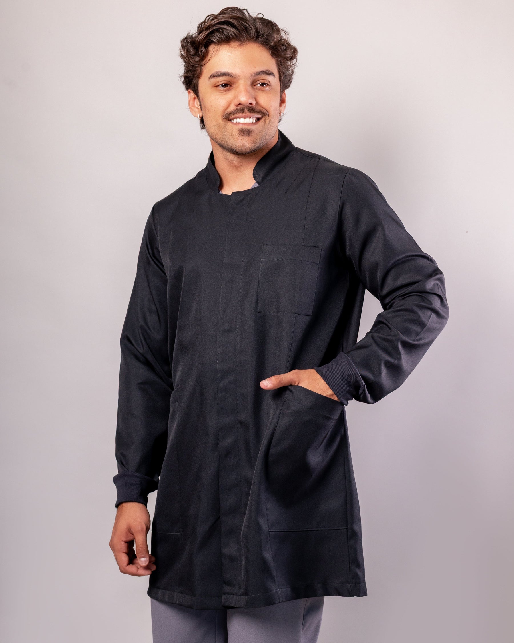 Jaleco Ônix Masculino - Preto