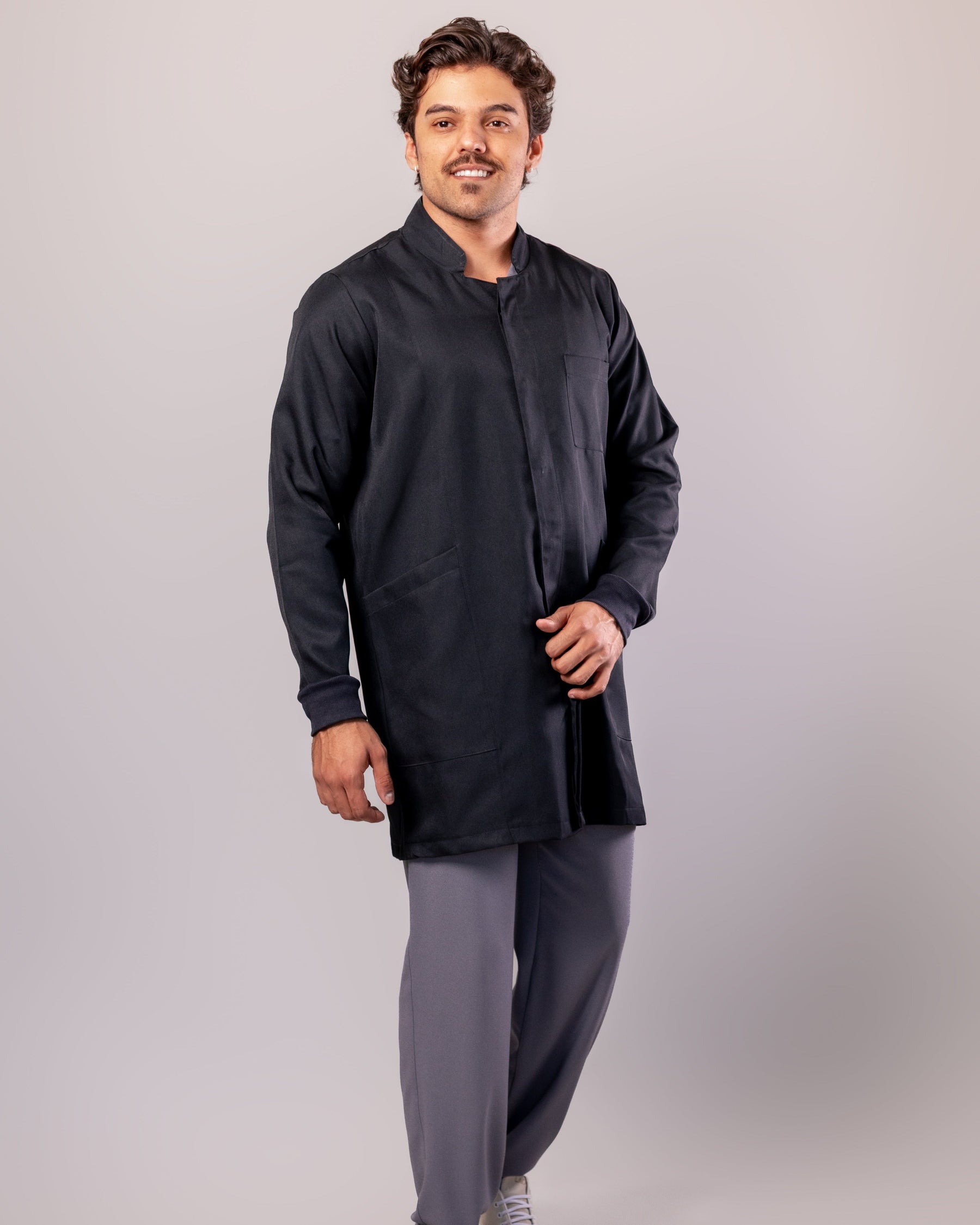 Jaleco Ônix Masculino - Preto