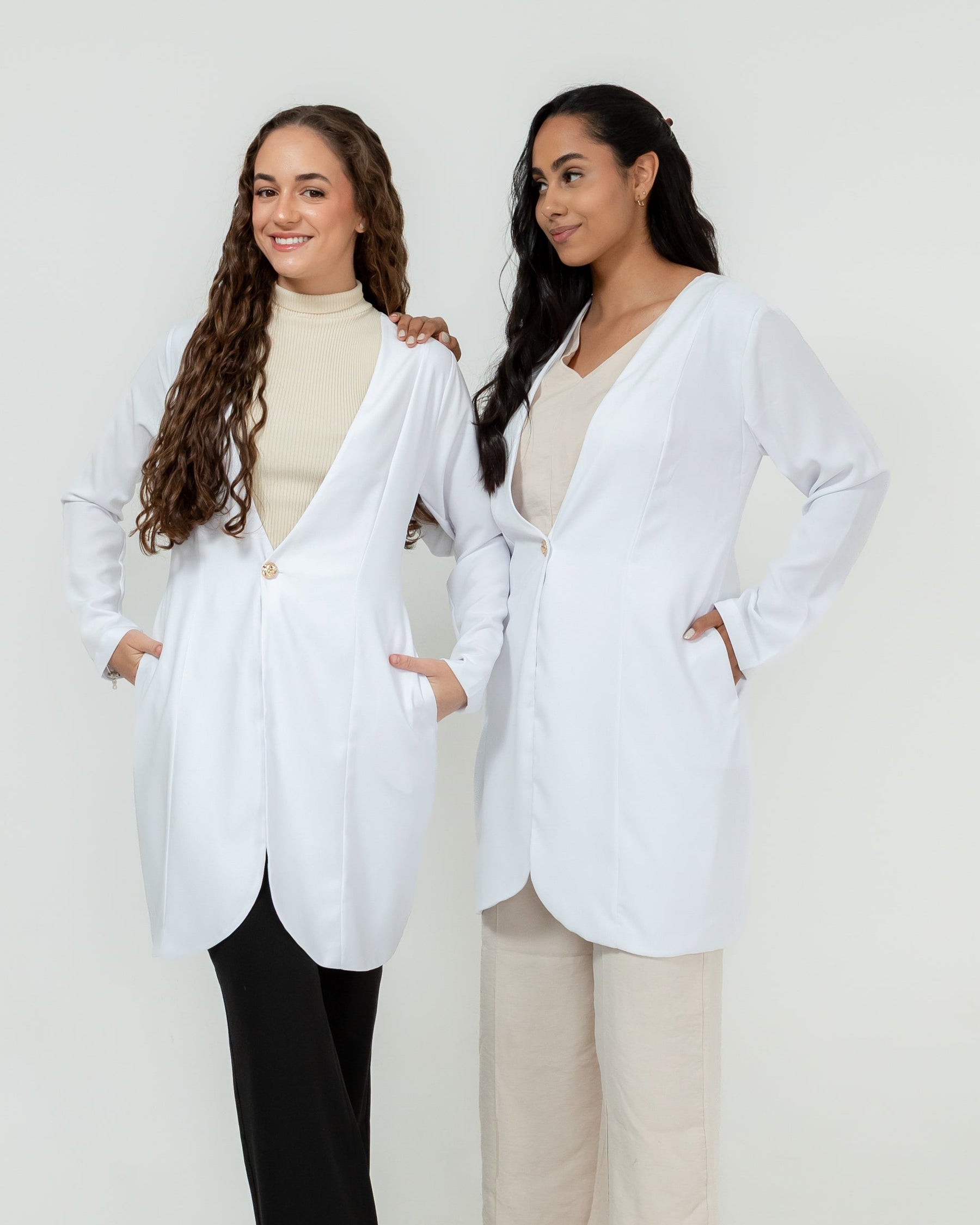 Jaleco Cristal Feminino - Branco