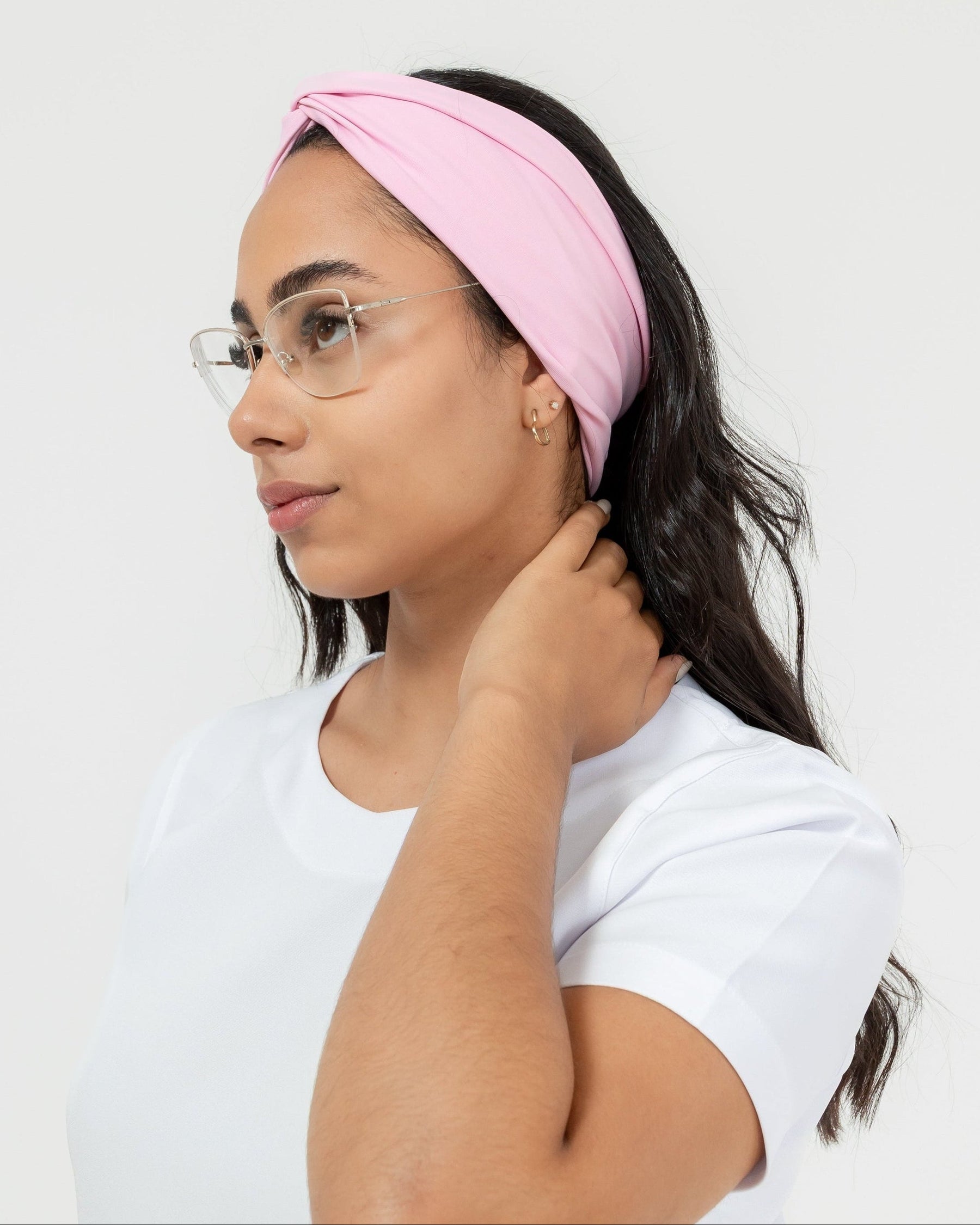 Touca Faixa Feminina - Rosa