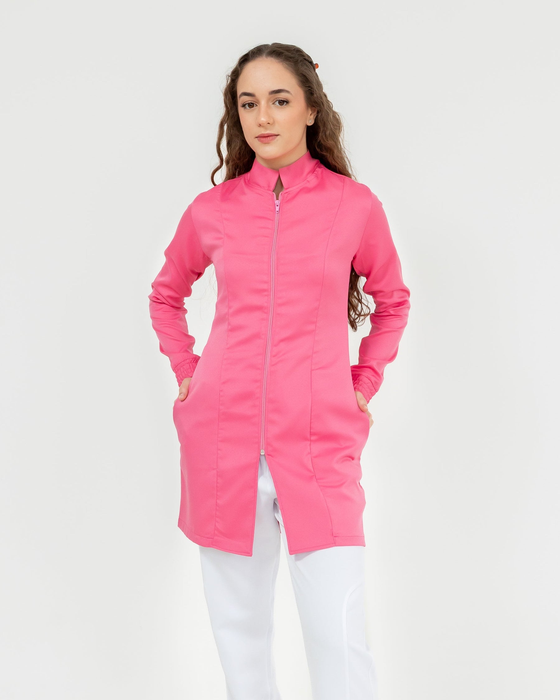 Jaleco Ágata Feminino - Rosa