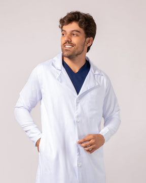 Jaleco Citrino Masculino - Branco